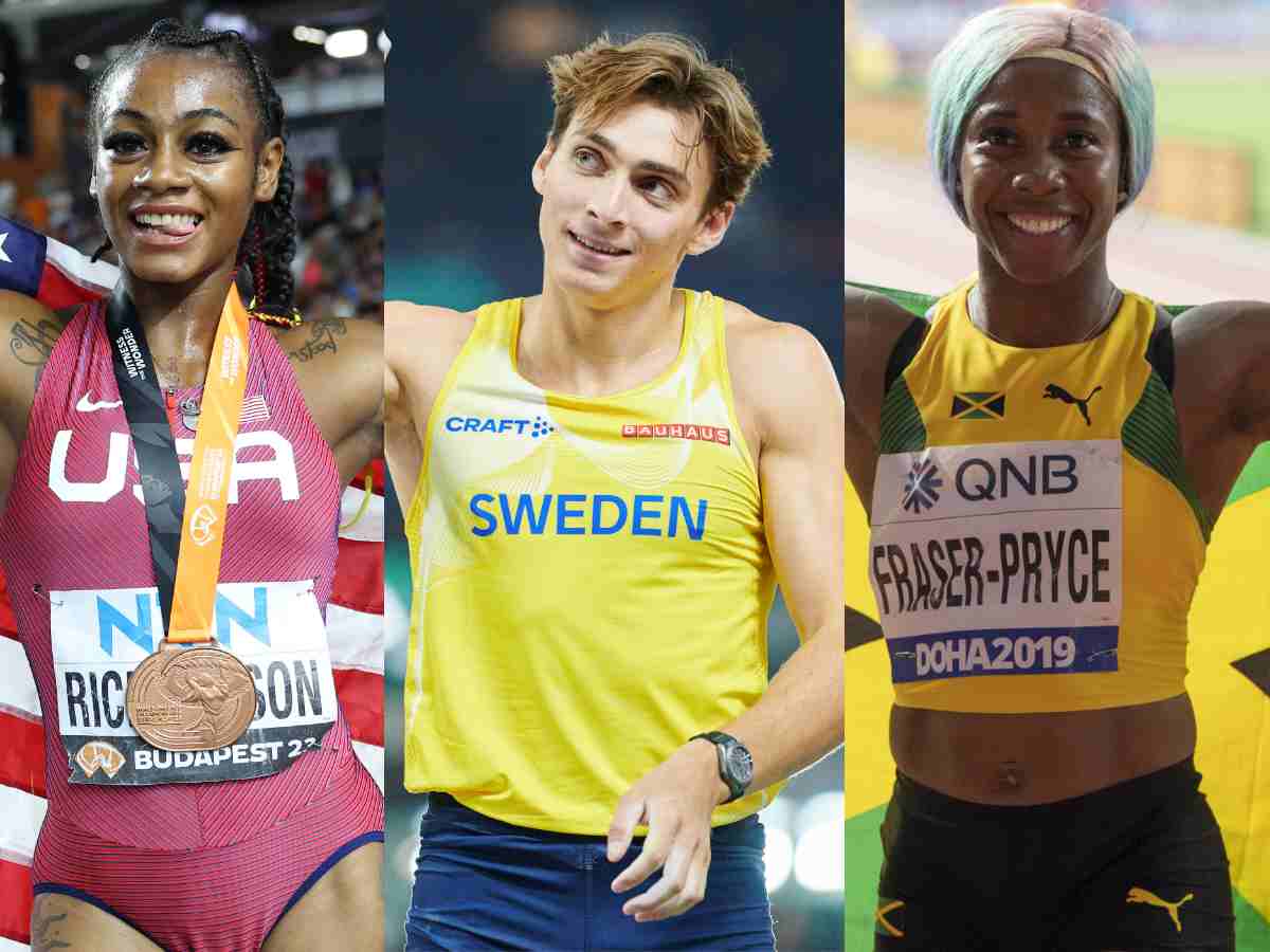 Armand Duplantis BOLDLY states likeness to go head to head with Sha’Carri Richardson rather than Shelly-Anne Fraser-Pryce in 100m race