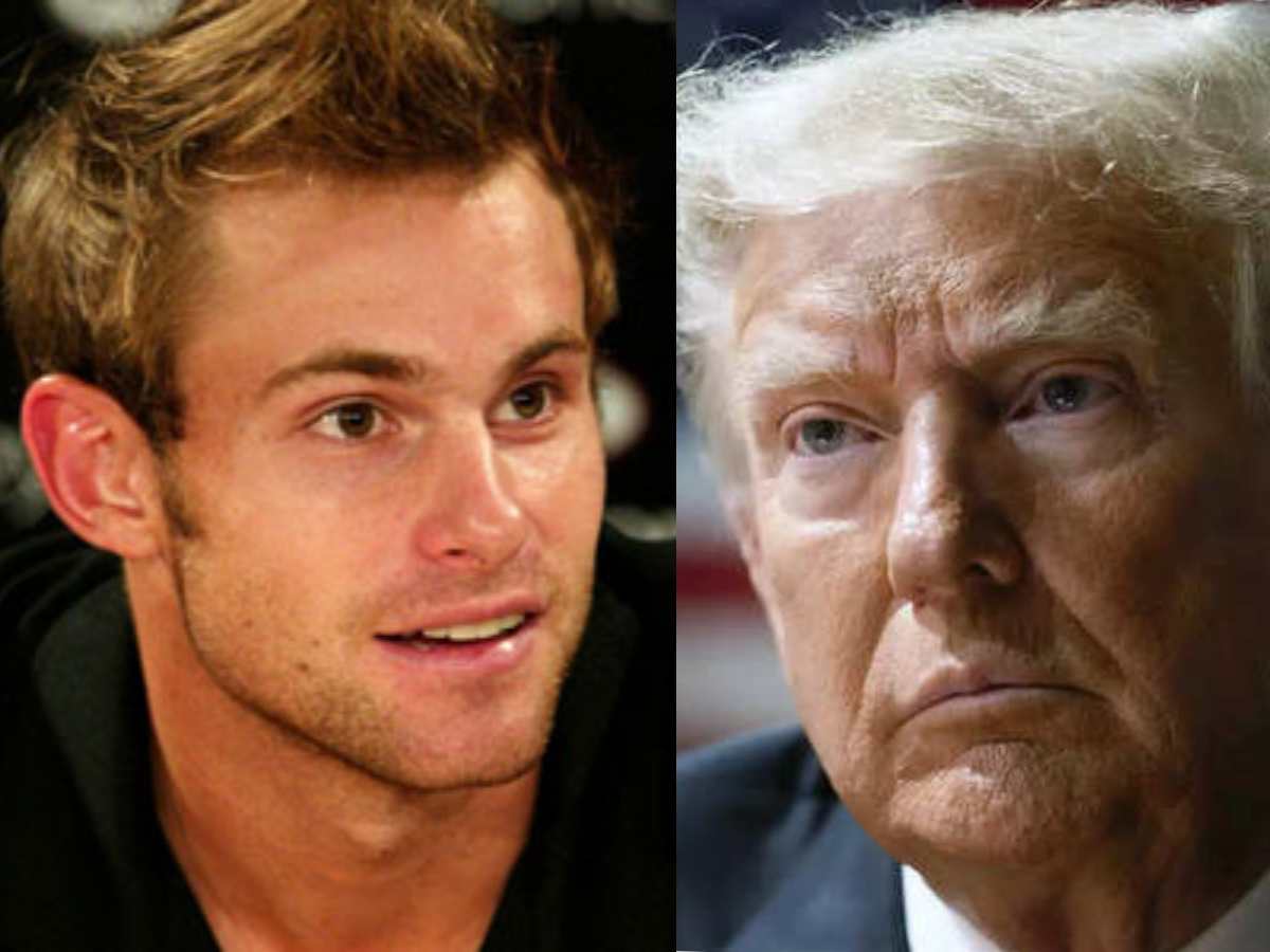 Andy Roddick and Donald Trump.