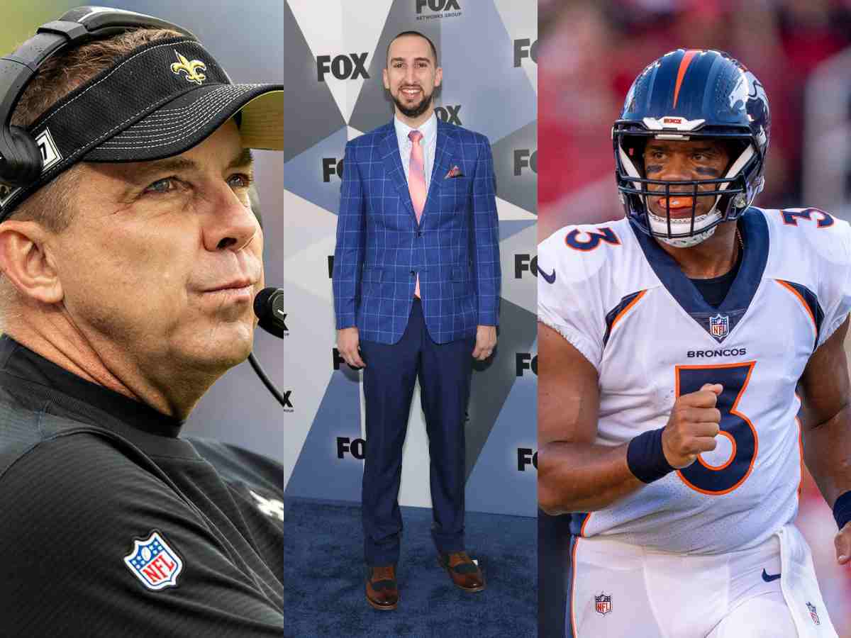 Nick Wright claims Broncos HC Sean Payton is ‘slowly’ building the case for benching Russell Wilson in the near future following team’s 0-2 start