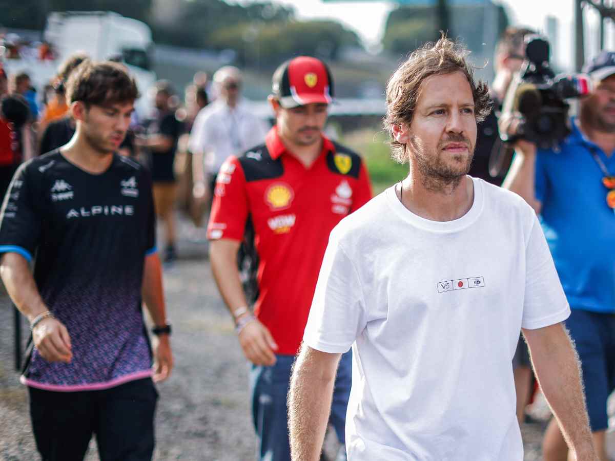 Sebastian Vettel admits it is ‘hard to watch’ F1 cars from the sidelines after his retirement