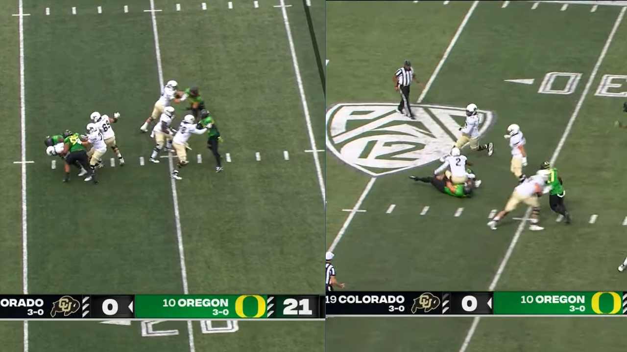 “Child abuse by Deion Sanders” – Colorado’s hyped season crumbles with Shedeur Sanders’ first taste of college football loss against Bo Nix’s Ducks, Internet piles on after 6-42 blowout loss