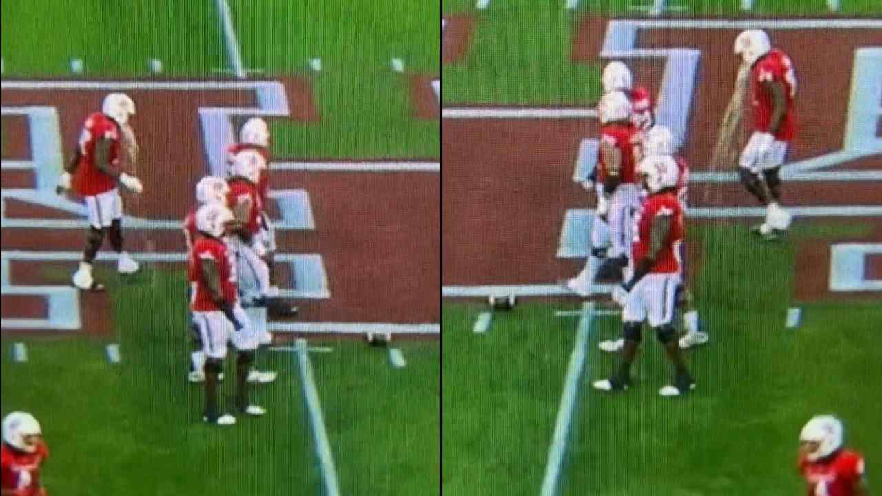 WATCH: Houston Cougars offensive lineman Reuben Unije continues to play after vomiting a bucket on field