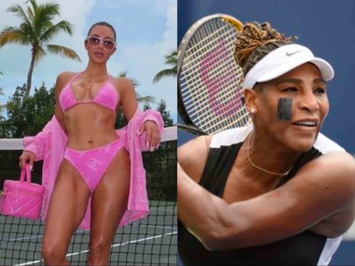 Serena Williams roasts Kim Kardashian over latest photoshoot on a tennis court