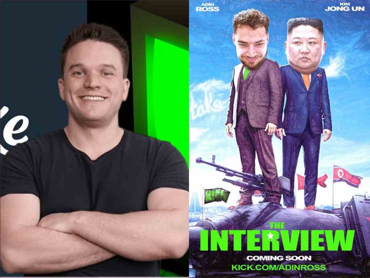 “The whole thing crashed,” Kick co-founder Eddie claims Adin Ross’ Kim Jong-un livestream peaked at 700k viewers instead of 450K