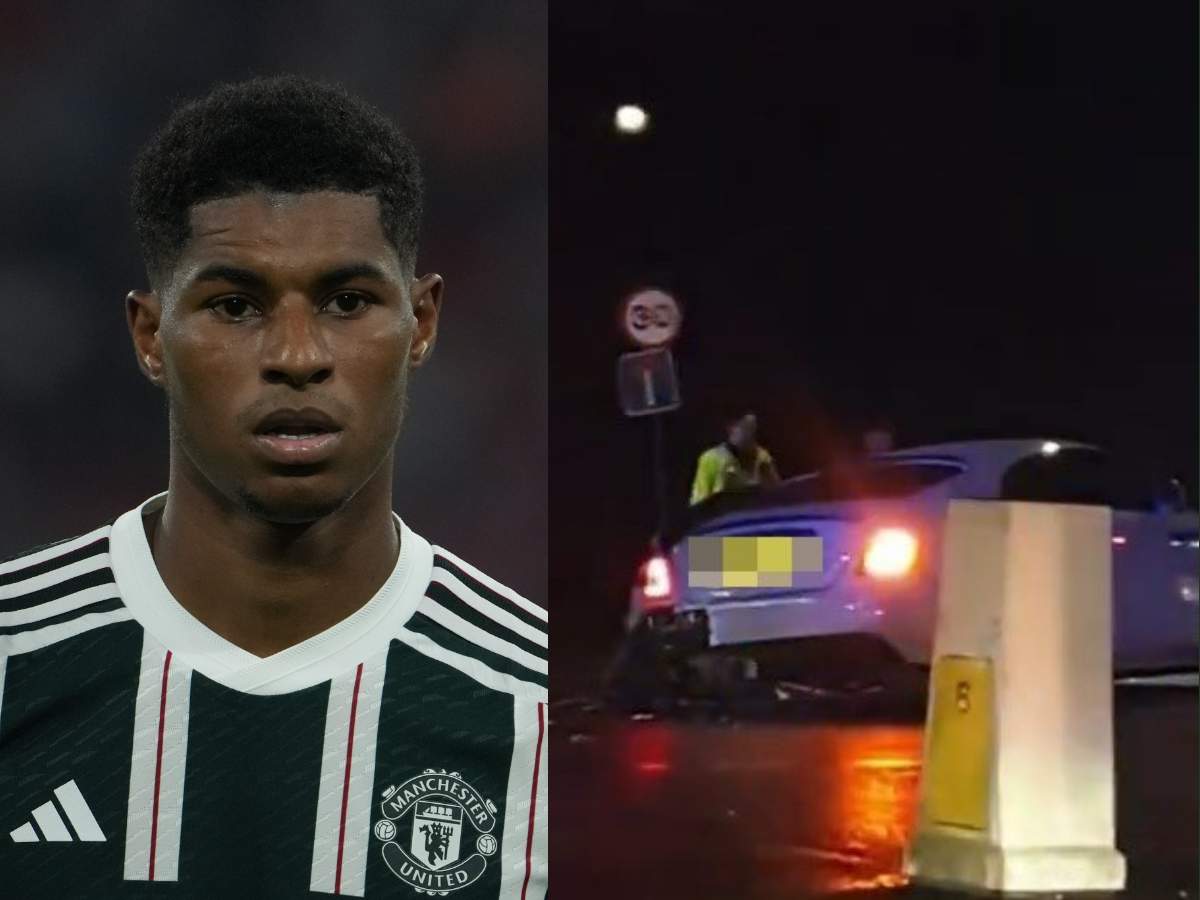 Marcus Rashford breaks silence on his terrifying car accident hours after Man United’s win against Burnley