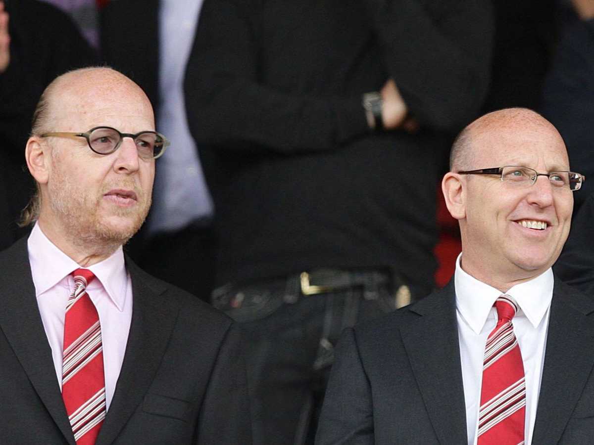 (L-R) Avram and Joel, the Glazers, have been booed on several occasions by Manchester United fans. 