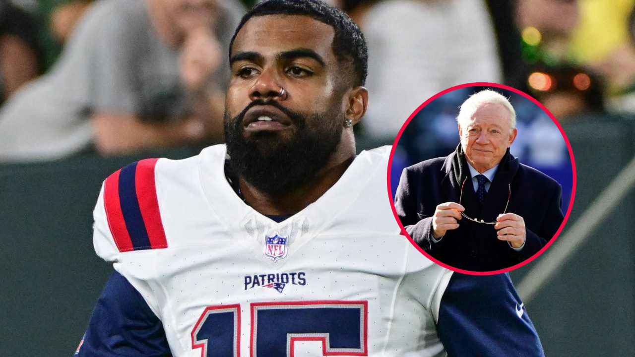 Jerry Jones teases a mega surprise for ex-Cowboys RB Ezekiel Elliott during Patriots visit to the AT&T Stadium this week