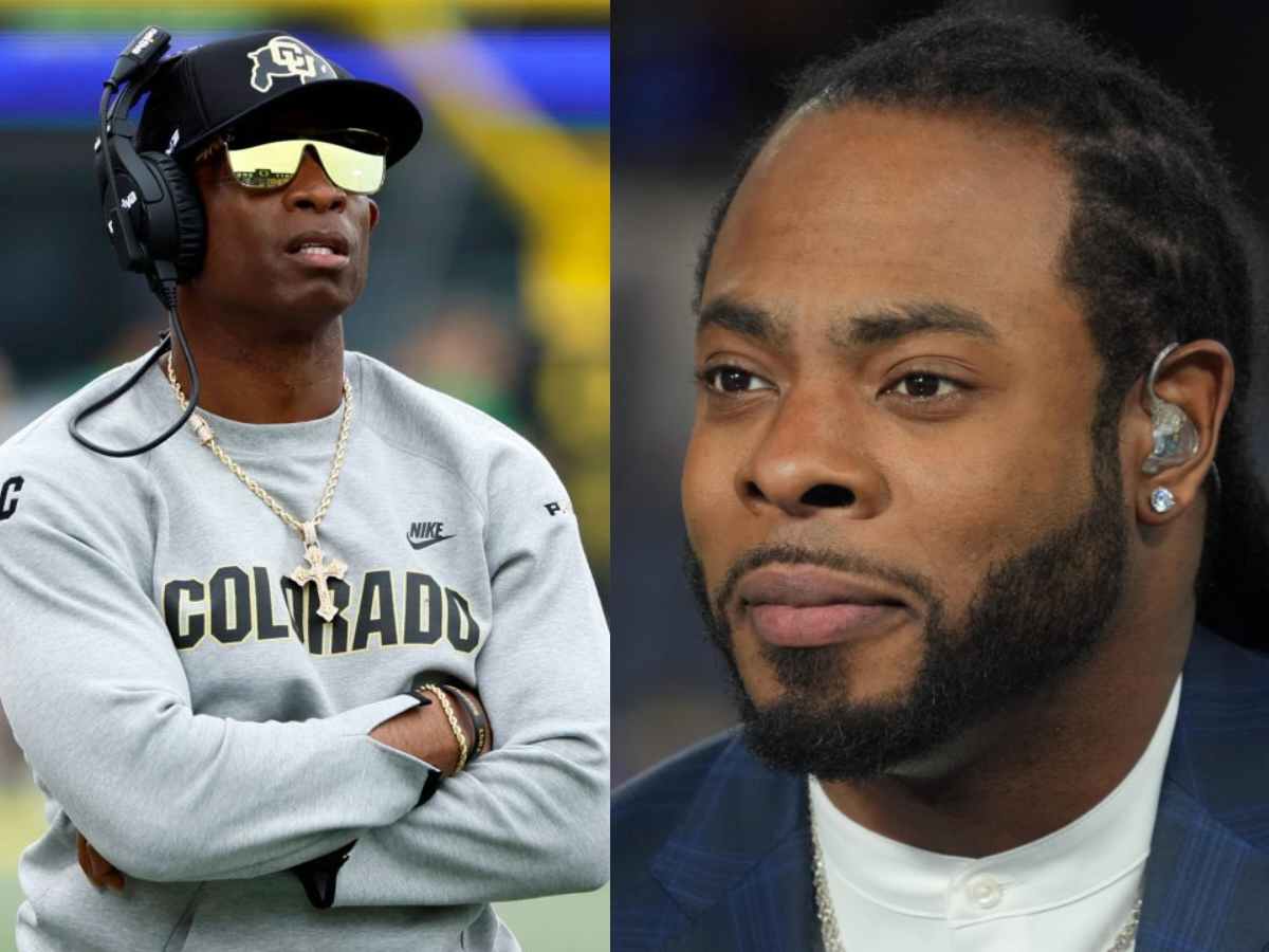 Deion Sanders (L) and Richard Sherman (R)