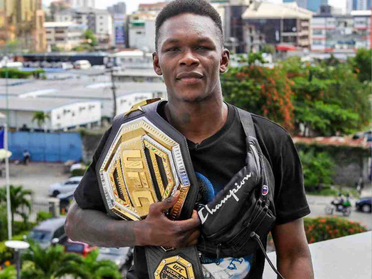 Israel Adesanya moved to New Zealand