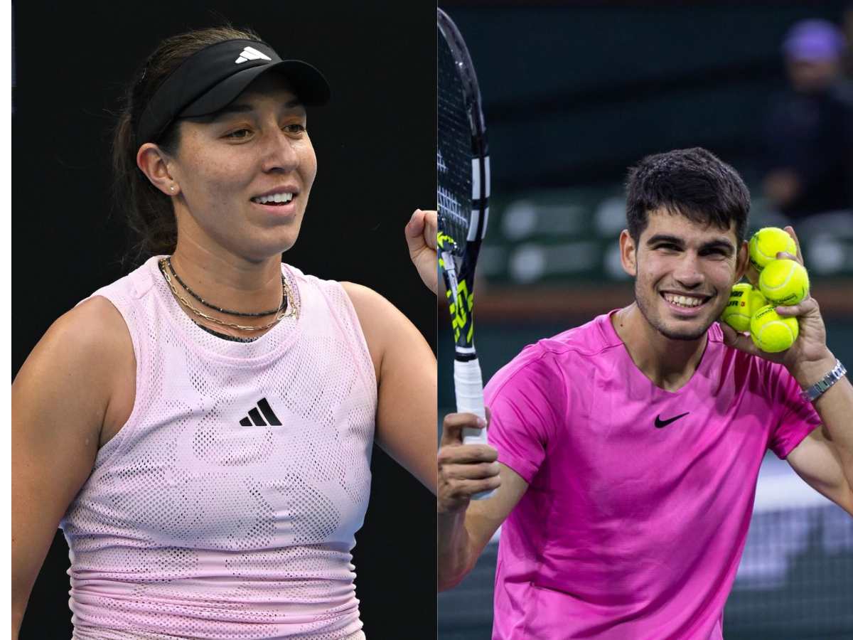 “It’s a tough act,” Jessica Pegula jokes on how difficult it is to play after Carlos Alcaraz as the Spaniard continues to rise in popularity at the US Open