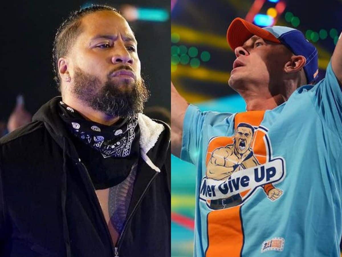 Jimmy Uso and John Cena