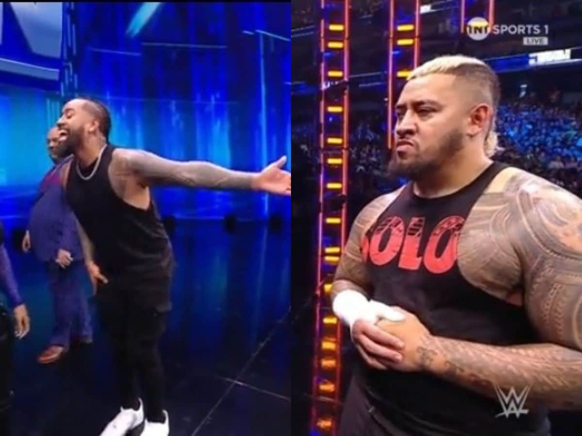 WATCH: Jimmy Uso gets slapped by 34-year-old female star on SmackDown as Solo Sikoa watches in disbelief 