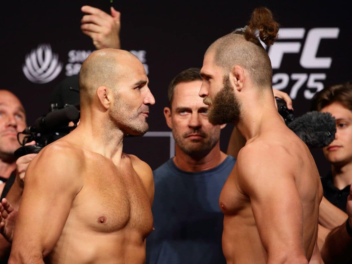 Jiri Prochazka and Glover Texeira fought each other in 2022