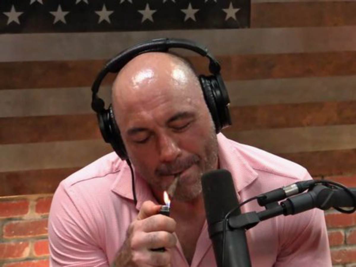 Joe Rogan talks about smoking