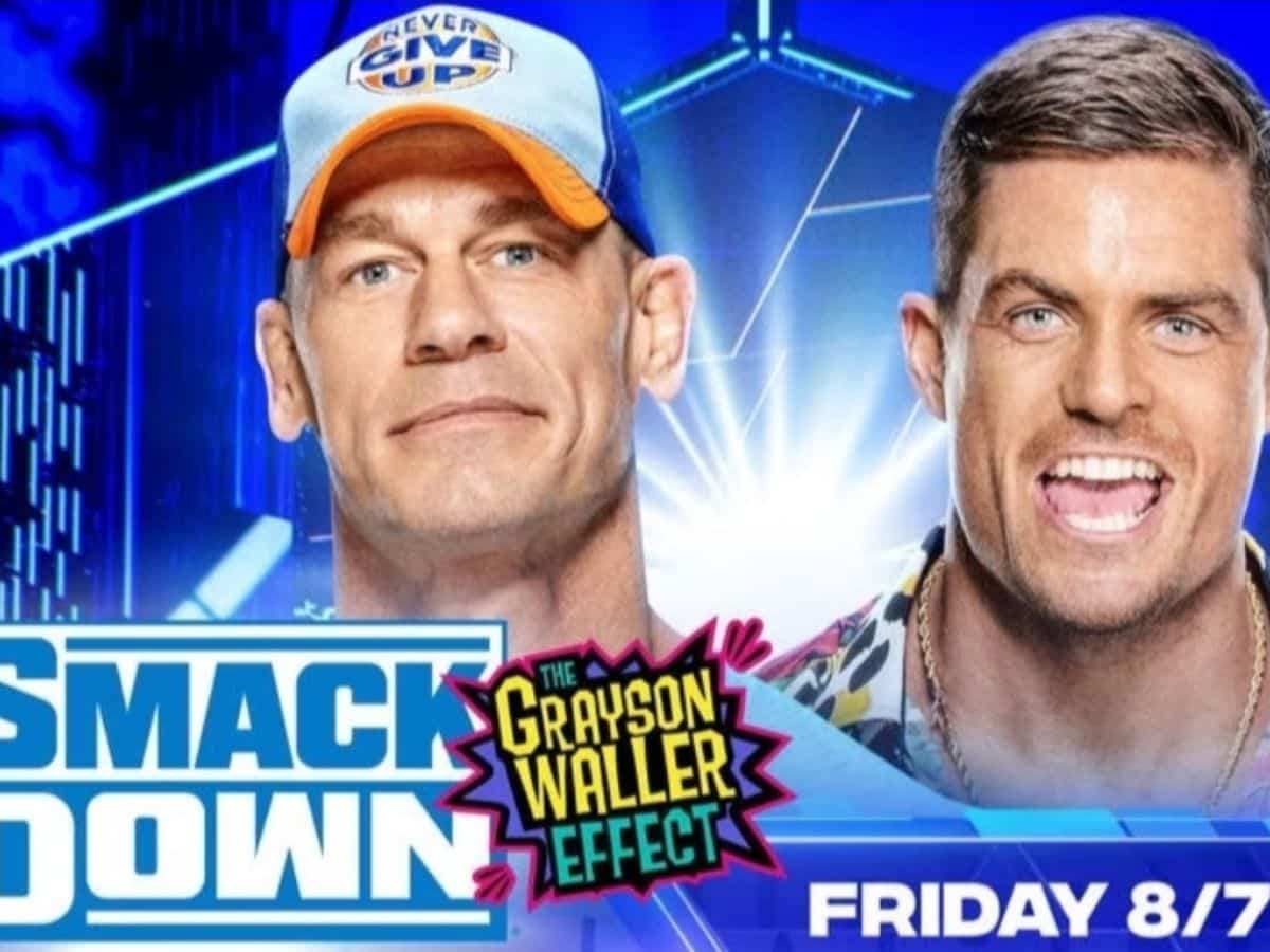 John Cena and Grayson Waller