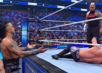 Judgment Day and The Bloodline on SmackDown