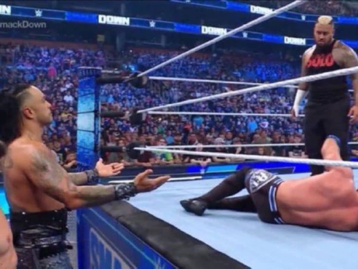 WATCH: The Judgment Day joins forces with The Bloodline to take out wrestling veteran on SmackDown