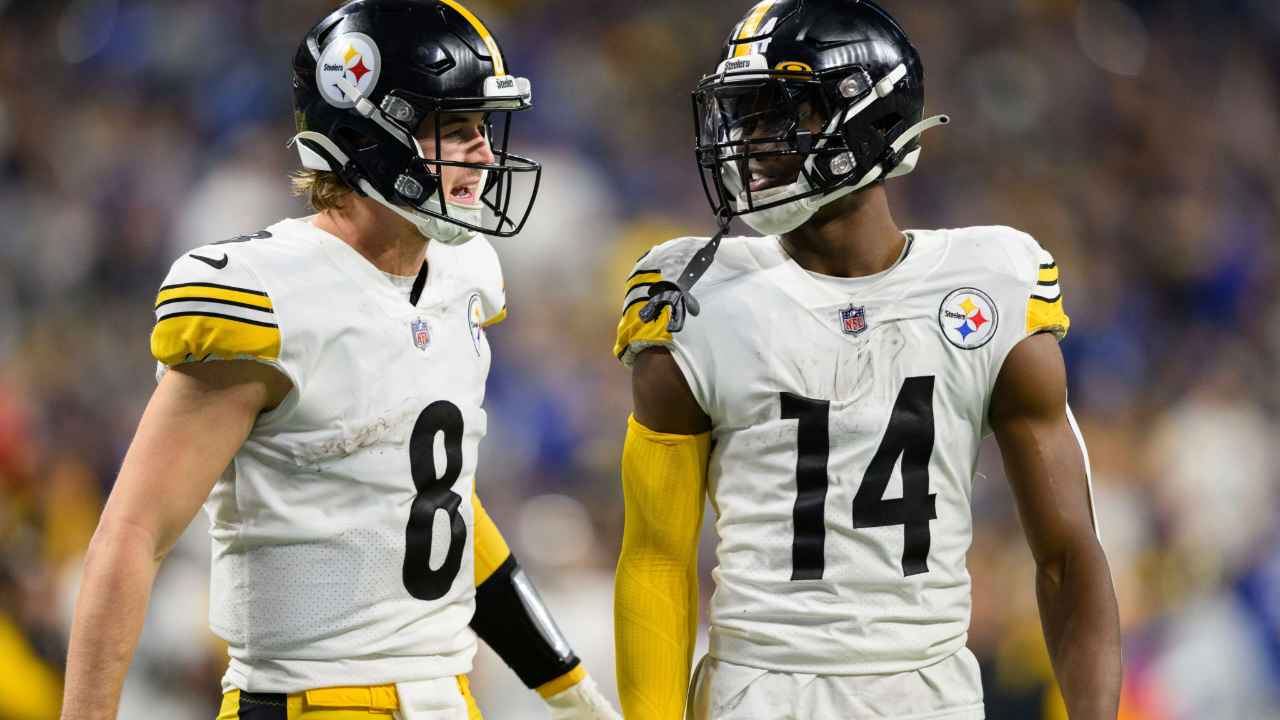 Steelers WR George Pickens throws ‘massive’ SHADE at his QB Kenny Pickett following team’s disastrous 7-30 loss to the 49ers