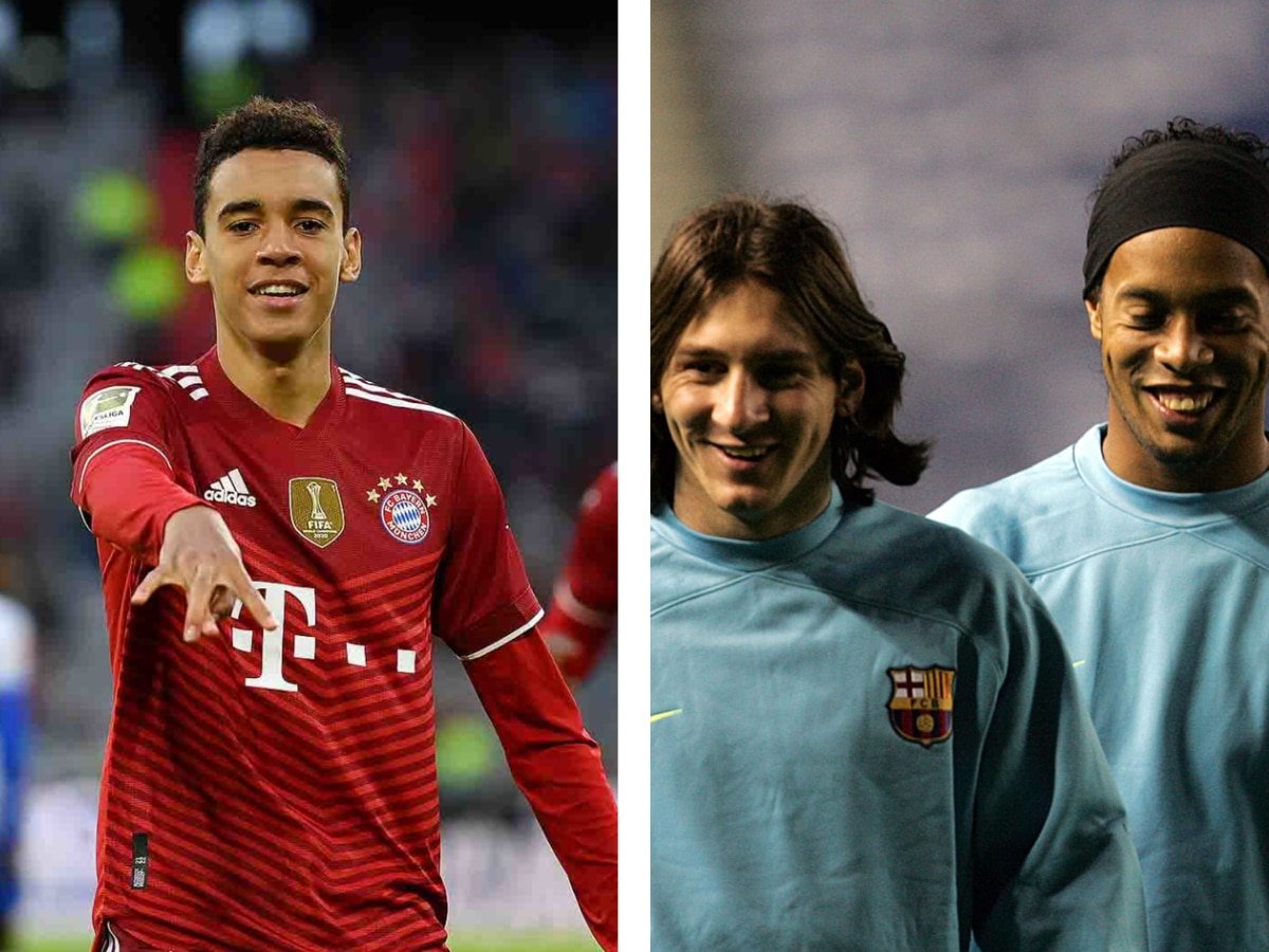 Bayern Munich prodigy Jamal Musiala names Lionel Messi and Ronaldinho as his idols