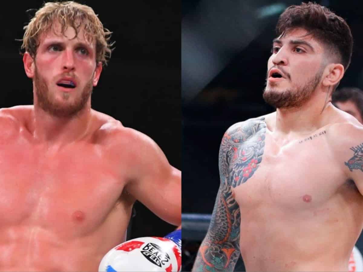 “Nina does it better”— Fans  bizarrely react as Logan Paul and Dillon Danis perform ‘head conditioning’ before a much-anticipated boxing match