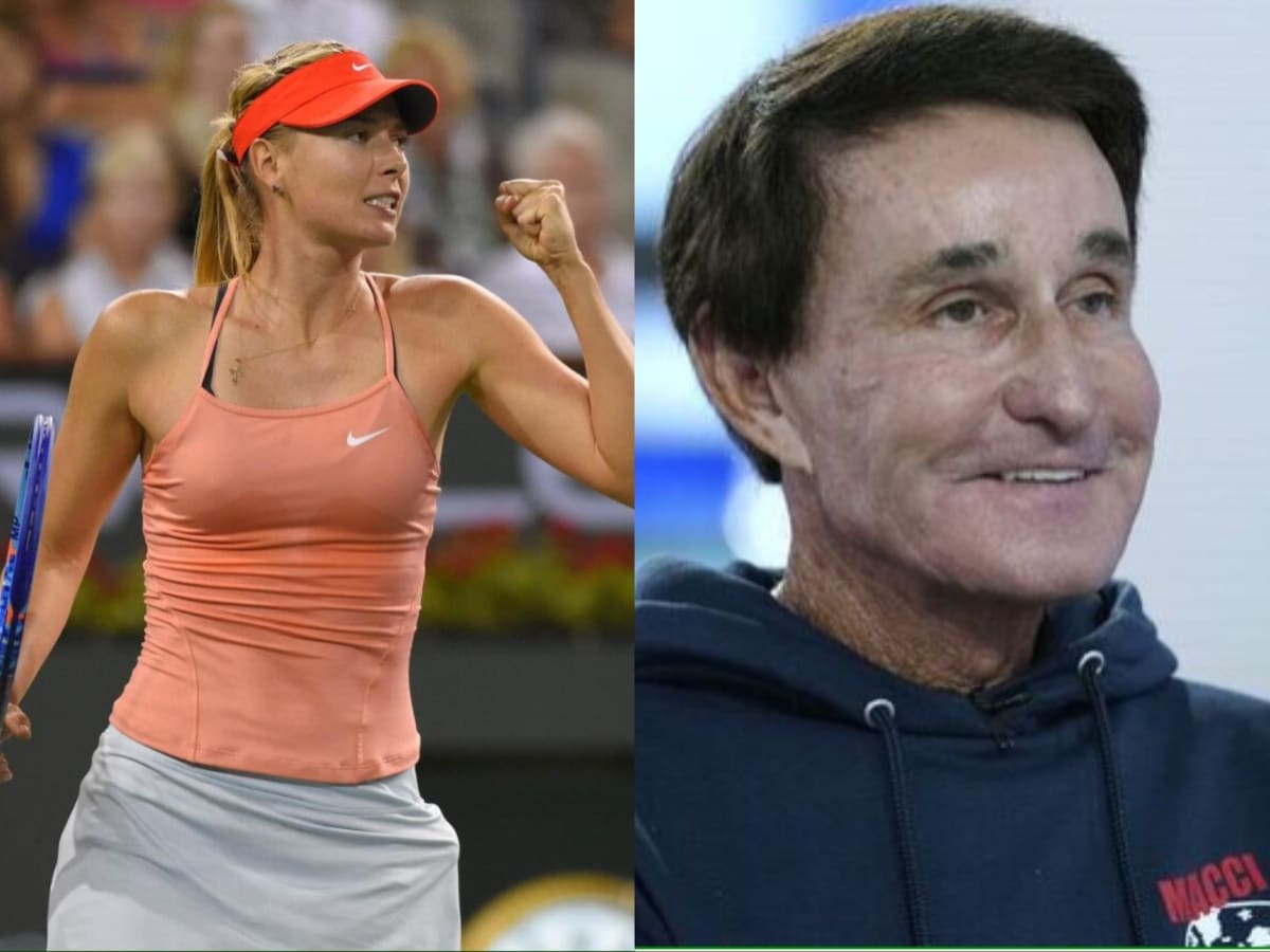 Maria Sharapova and Rick Macci