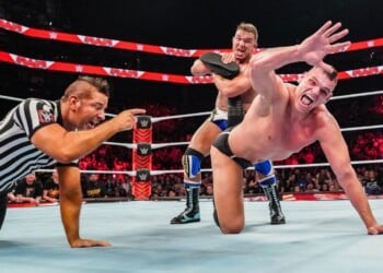 Gunther vs. Chad Gable