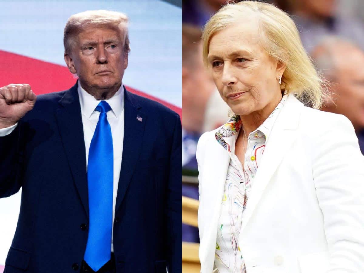 Martina Navratilova Donald Trump