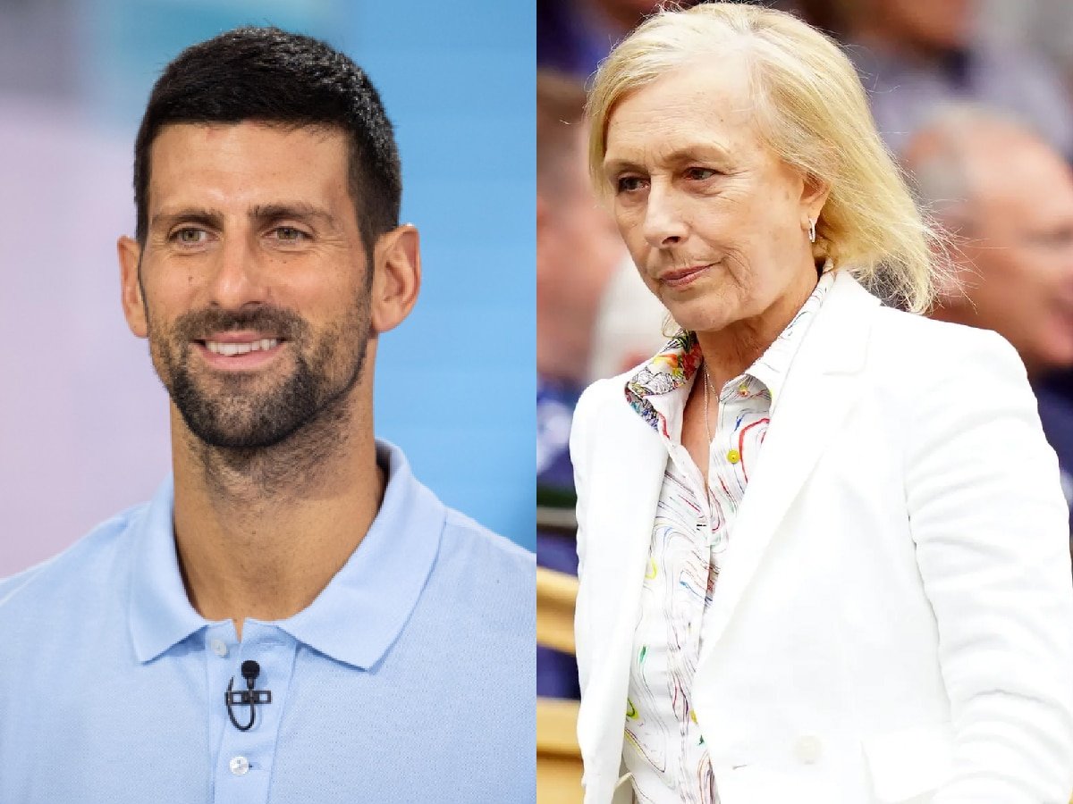 Martina Navratilova Novak Djokovic