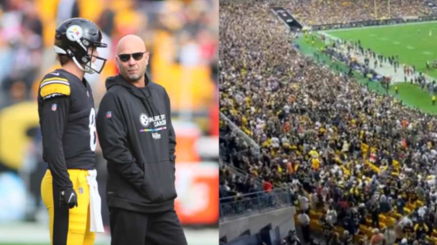 WATCH: “Fire Canada!” – Frustrated Steelers fans chant against OC Matt Canada courtesy of the team’s ‘terrible’ offensive plays during Browns game