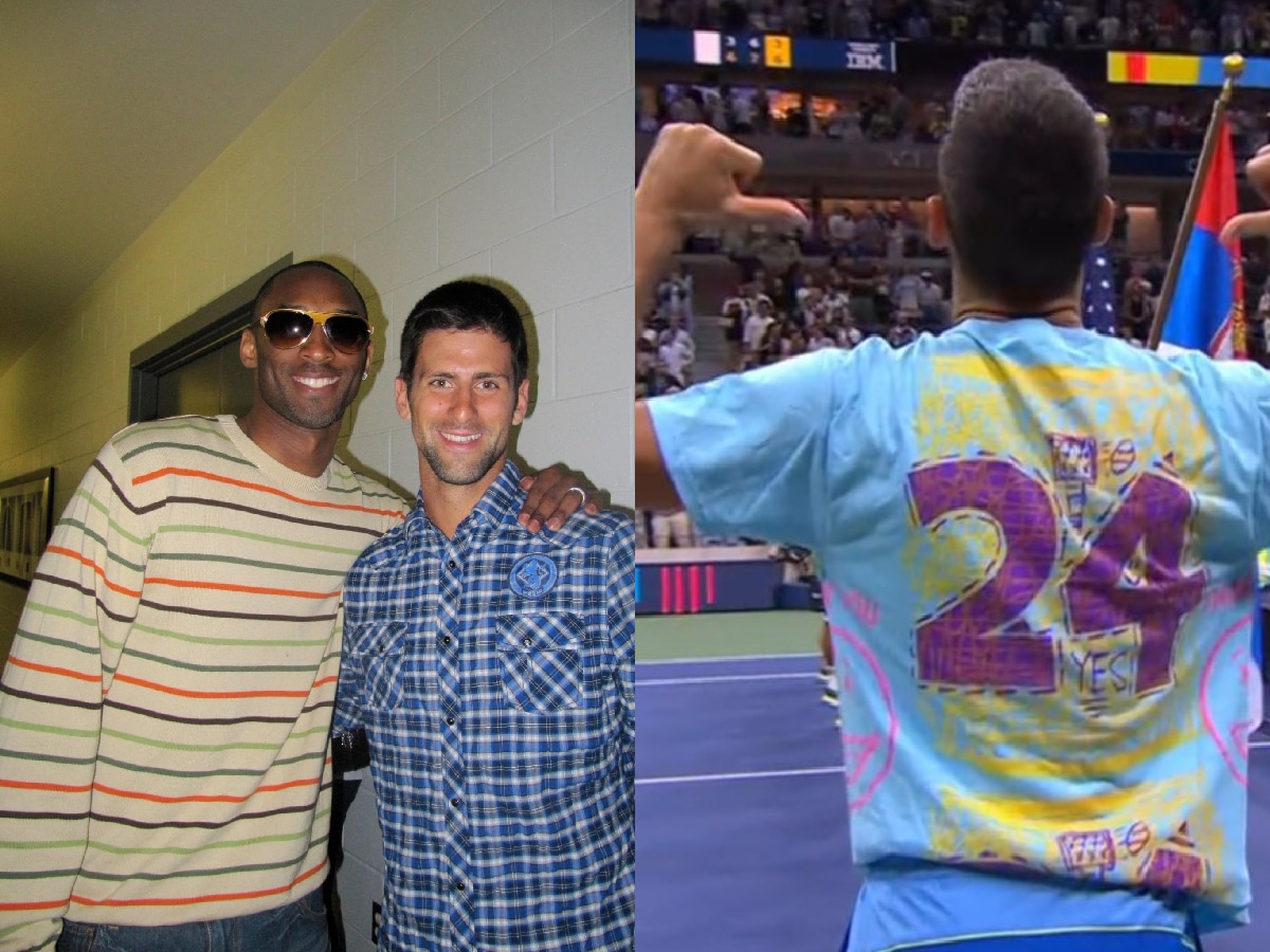 Eletees Djokovic 24 Mamba Forever Shirt Novak Honors Kobe Bryant