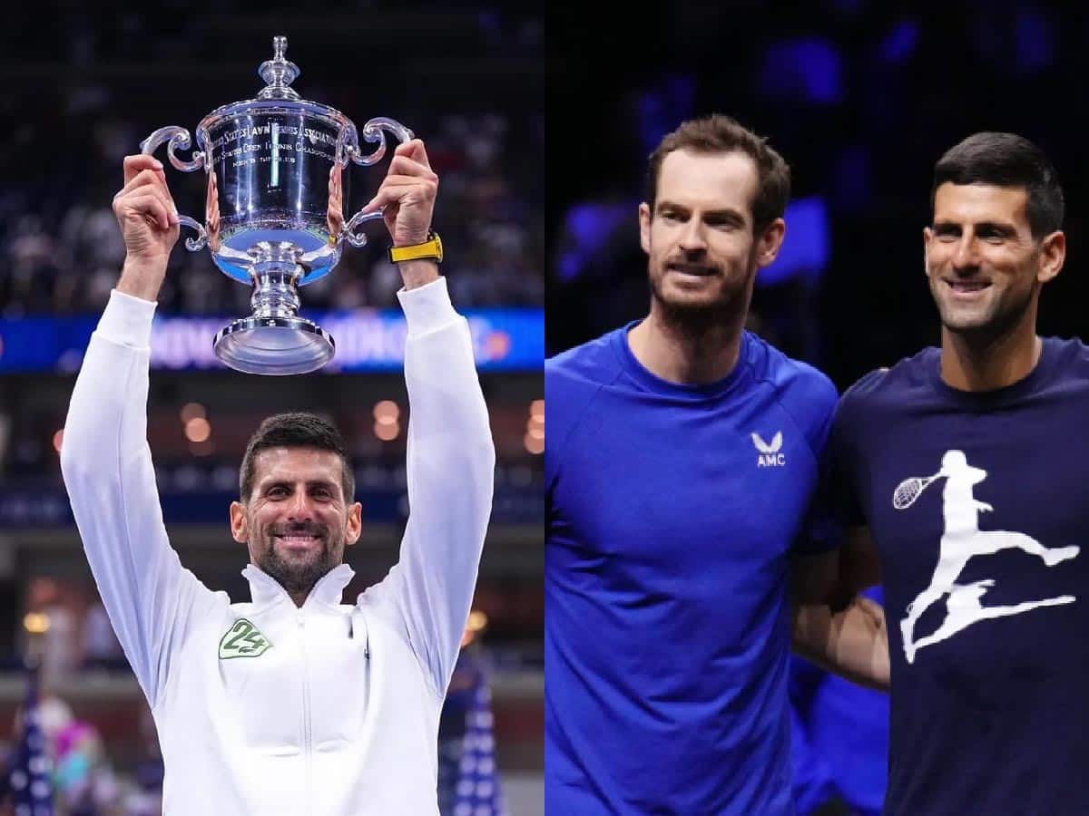 Novak Djokovic’s consistency gets lauded by Andy Murray who claims neither Roger Federer nor Rafael Nadal could hold those standards