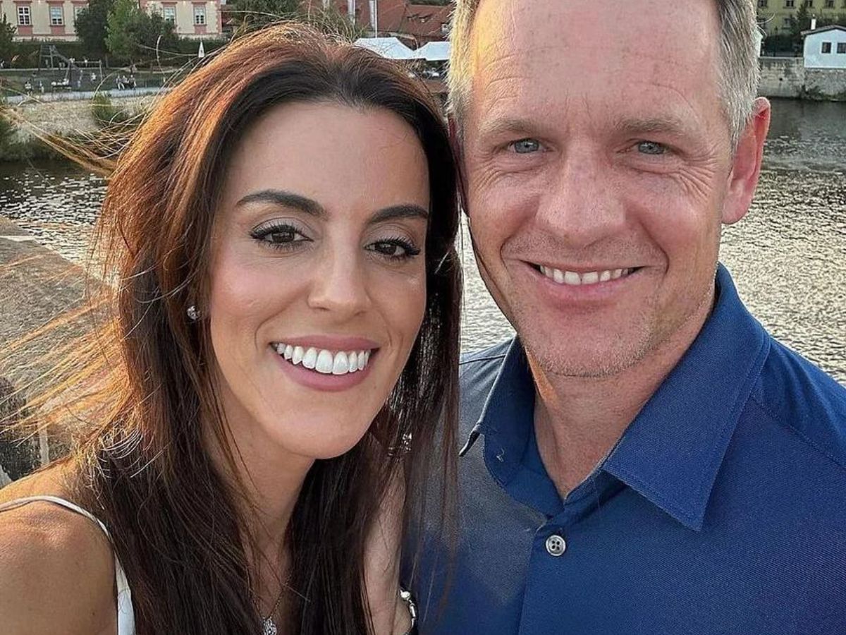 Luke Donald and his wife Diane Antonopoulos ( Image via Golf )