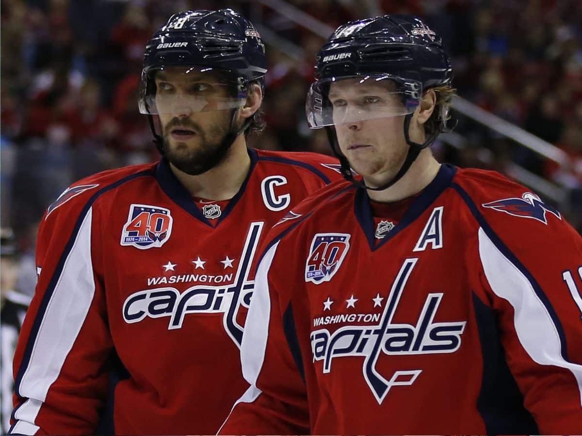 Alex Ovechkin and Nicklas Backstrom