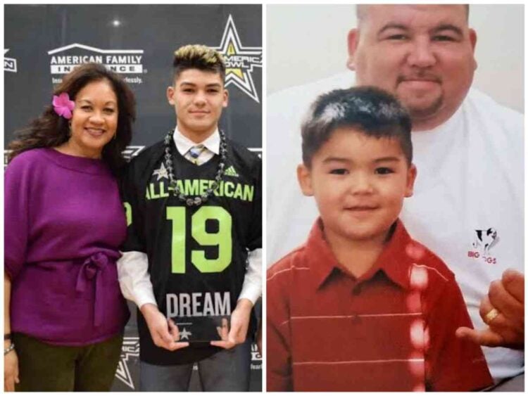 Who are Puka Nacua's parents Penina and Lionel Nacua?