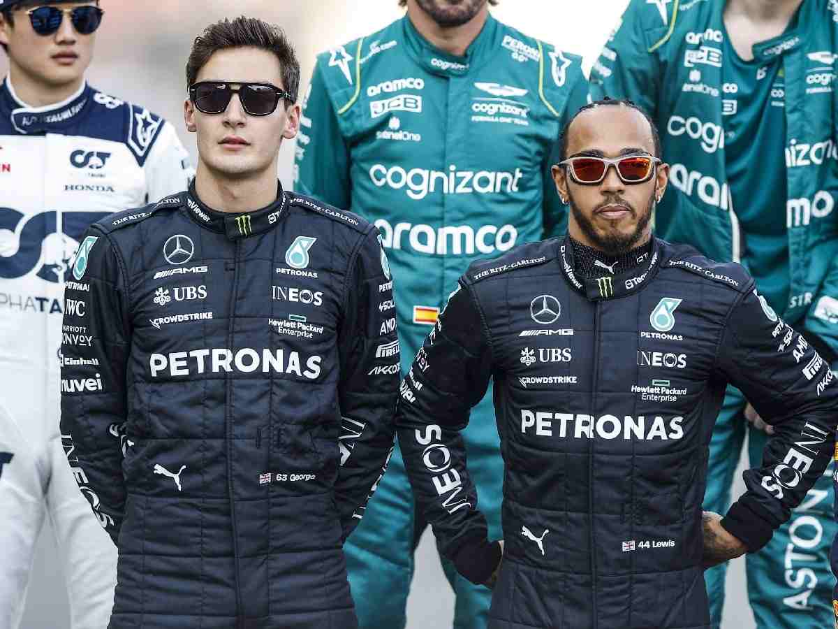 George Russell SHOCKINGLY claims it’s ‘good Lewis Hamilton is leaving’ the Mercedes F1 team