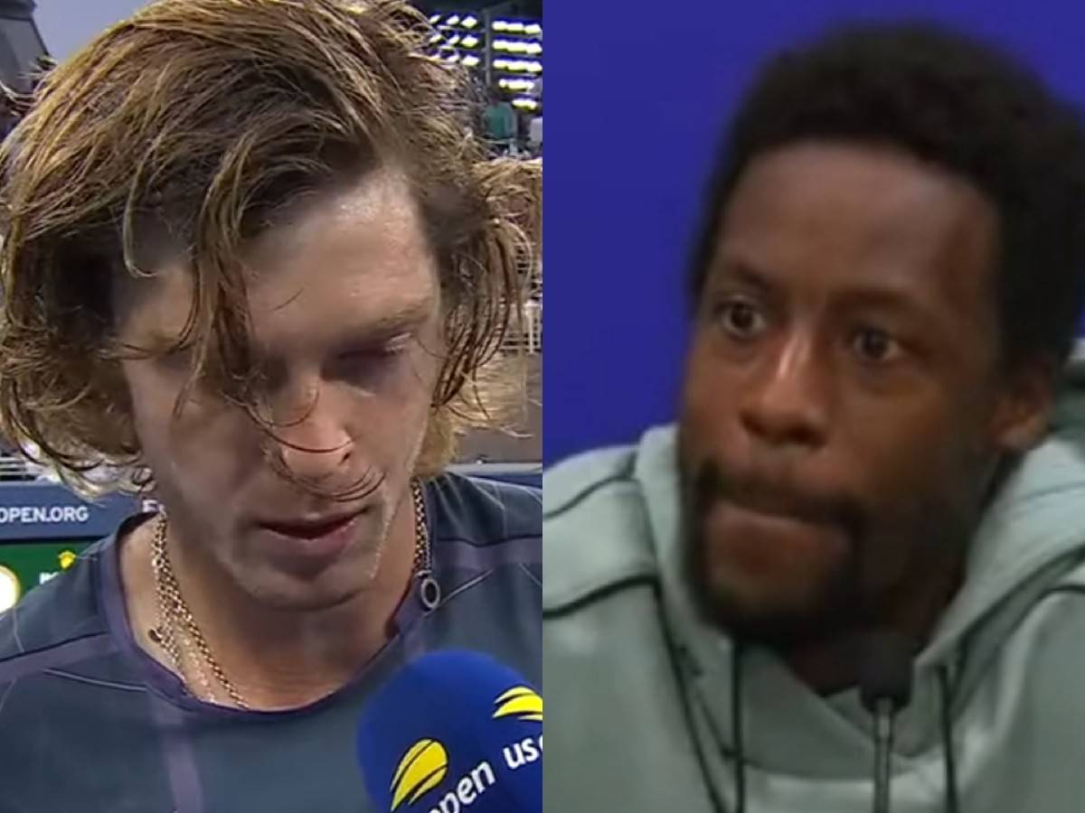 Russian Andrey Rublev tones down alleged mistreatment by fans following excess support for Frenchman Gael Monfils during their encounter at the US Open 