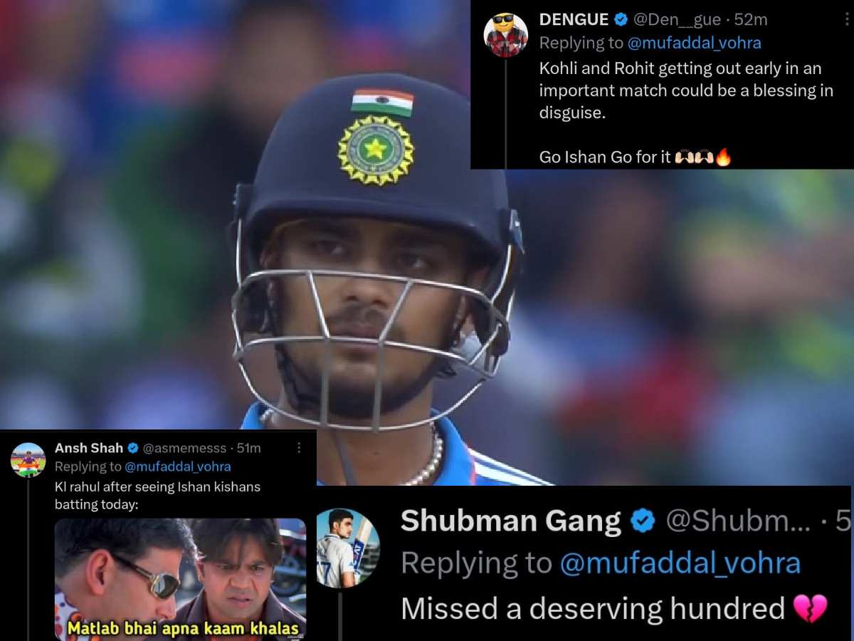 “A tremendous innings”- Fans rain heaps of praise on Ishan Kishan after he comes in clutch 