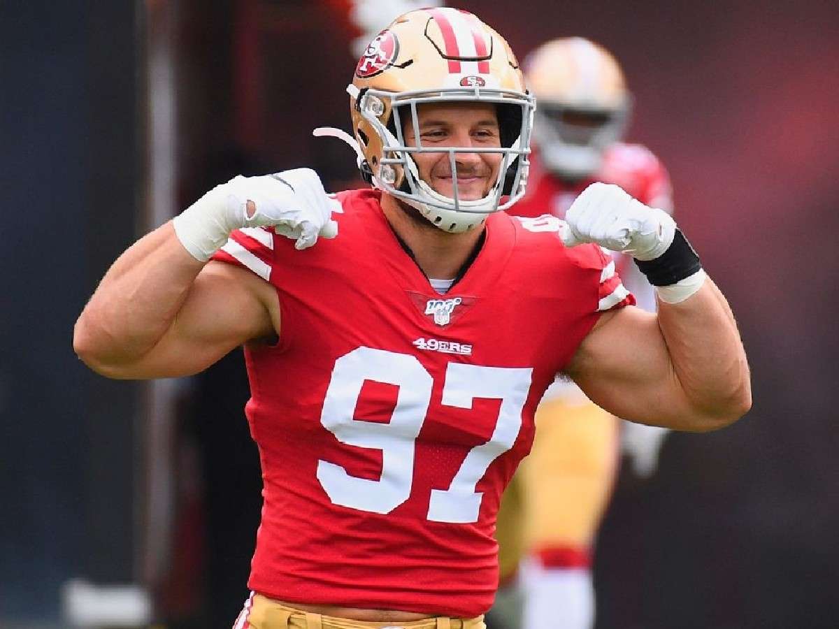 Nick Bosa’s holdout with the 49ers ends as he signs a $170,000,000 deal which makes him the highest-paid defensive player in NFL history
