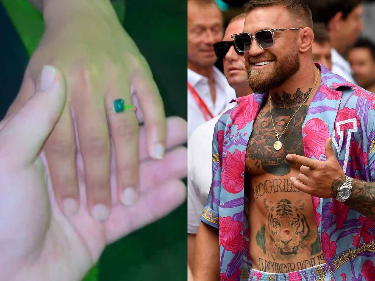 WATCH: Conor McGregor makes newly-engaged couple’s night by showing off proposal to 46,000,000 social media fans