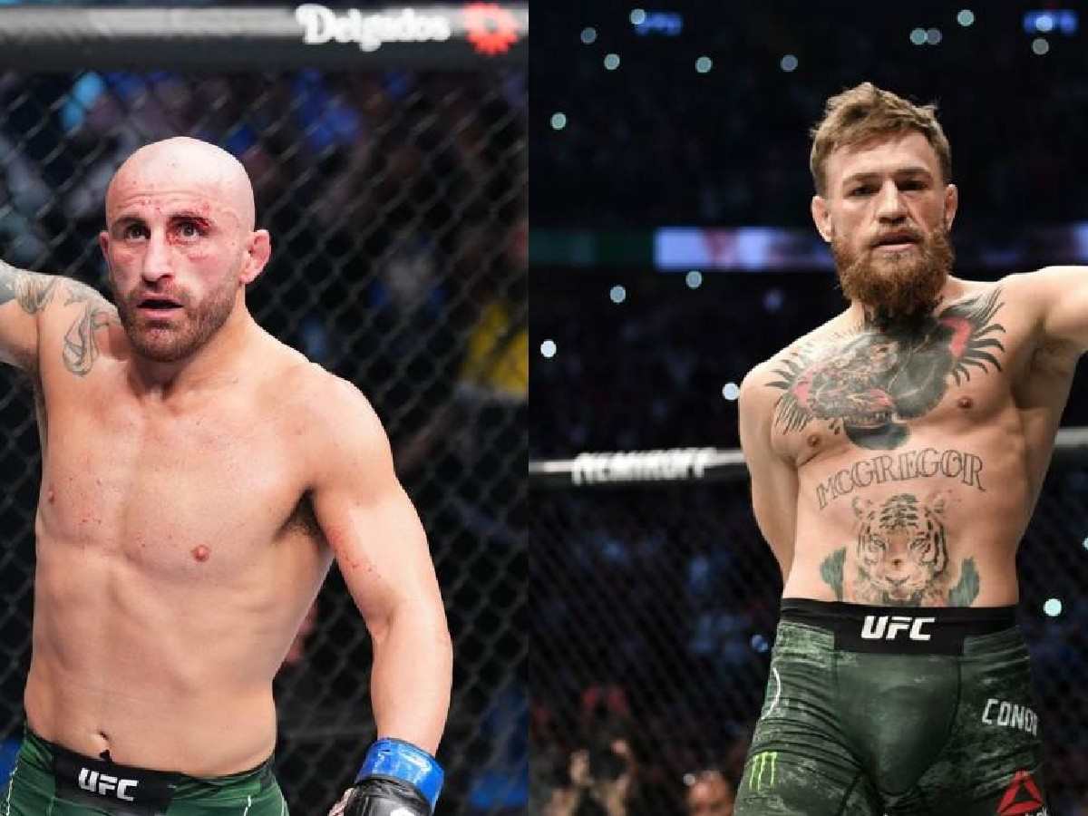 “That little sausage is no way p4p 1” – Conor McGregor goes off on Alexander Volkanovski’s legacy; Australian champ calls out Irishman to historical UFC card