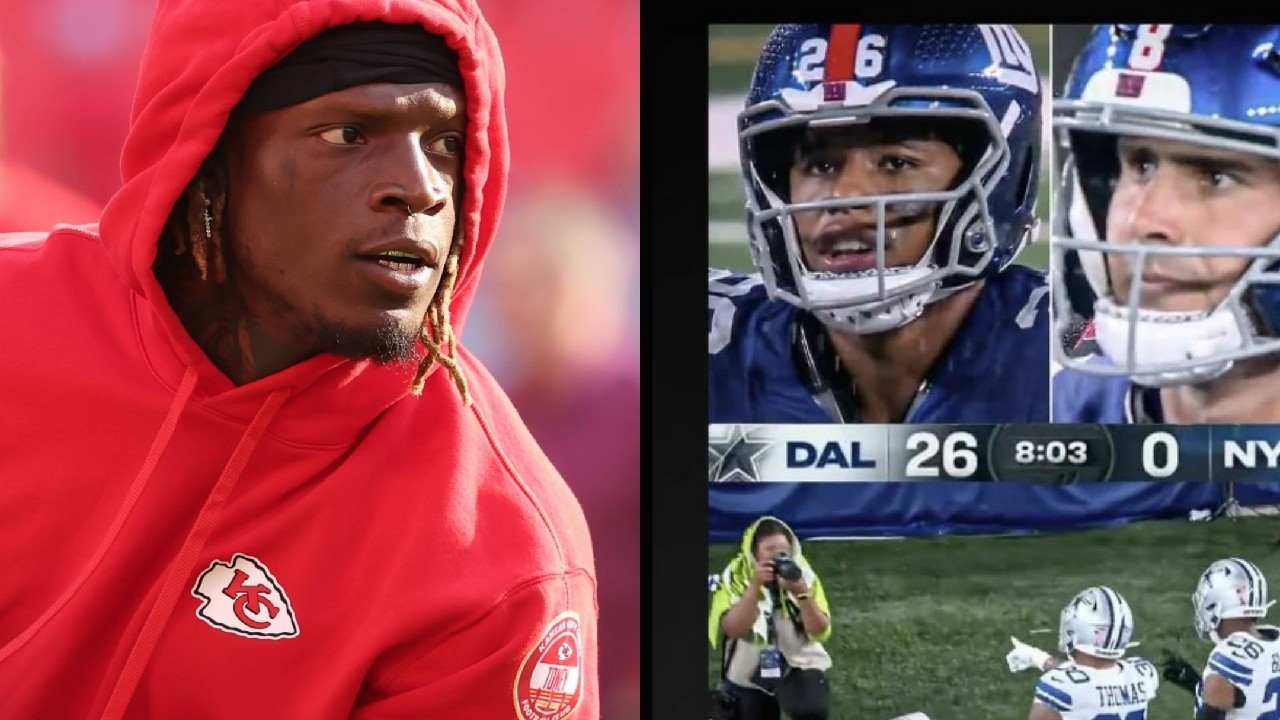 Chiefs WR Kadarius Toney takes a WILD dig at the Giants following their 0-40 humiliation against the Cowboys despite coming off the ‘worst’ game of his career