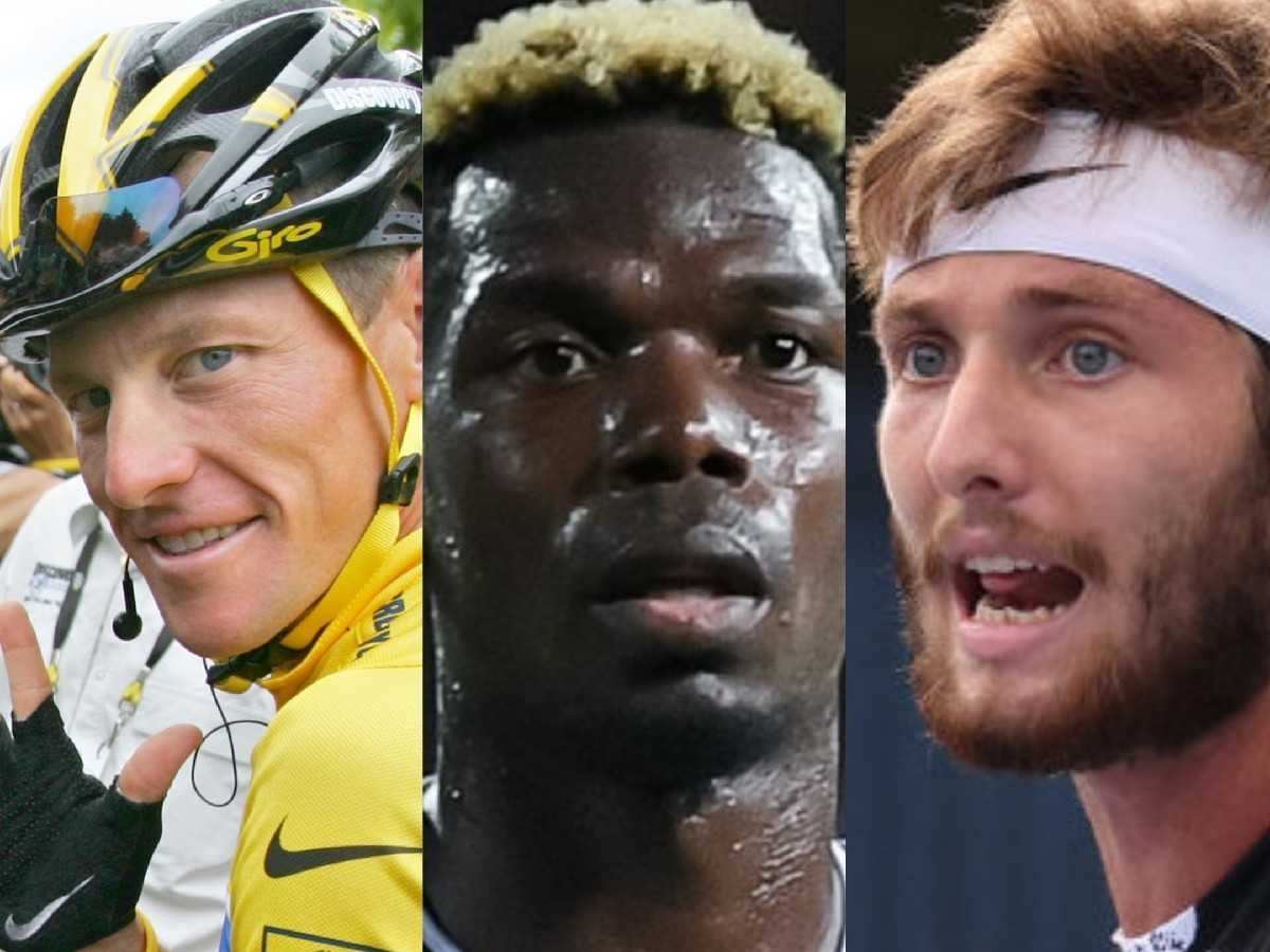 Corentin Moutet argues Lance Armstrong’s case on doping control amid debate following French soccer player Paul Pogba’s suspension