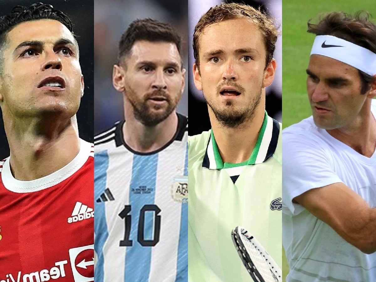 “He is like Federer,” Daniil Medvedev compares football greats Lionel Messi and Cristiano Ronaldo finding the Argentine similar to Roger Federer