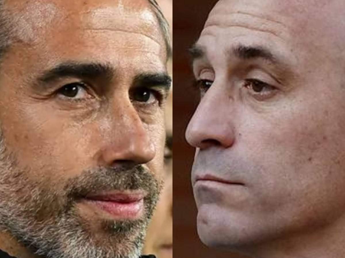 (L-R) Jorge Vilda and Luis Rubiales have both been under heavy criticism