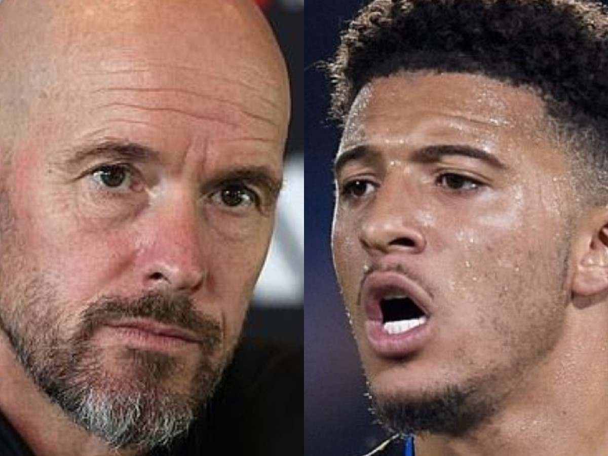 Erik Ten Hag publicly cast doubts on Jadon Sancho’s Manchester United future, says he ‘isn’t important’