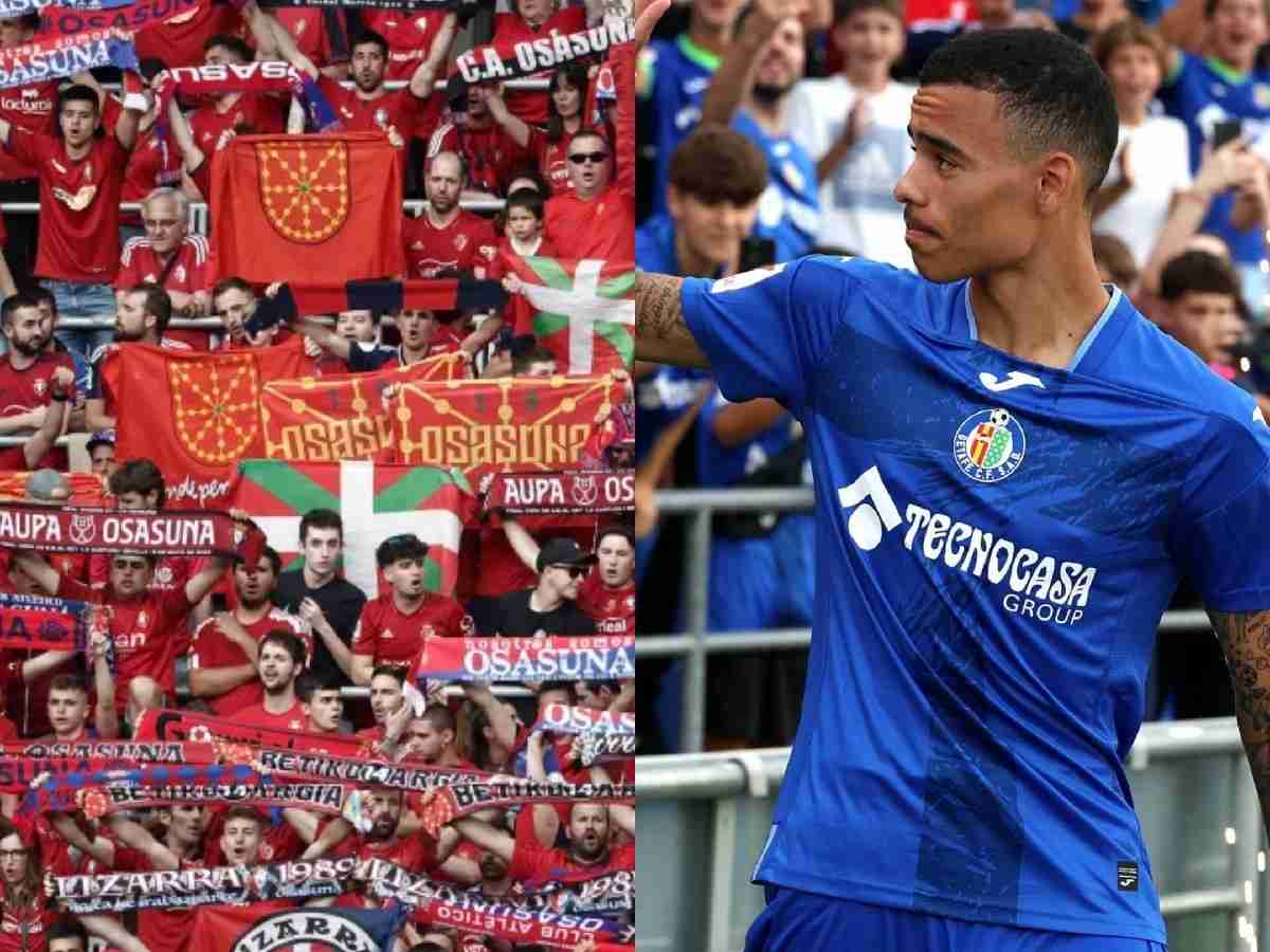 WATCH: Osasuna fans chant ‘Greenwood d*e’ during Mason Greenwood’s debut for Getafe