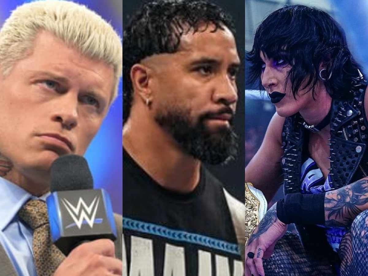 Jey Uso sends amusing 3-word message after Cody Rhodes claims that Rhea Ripley is more interested in him than Dominik Mysterio