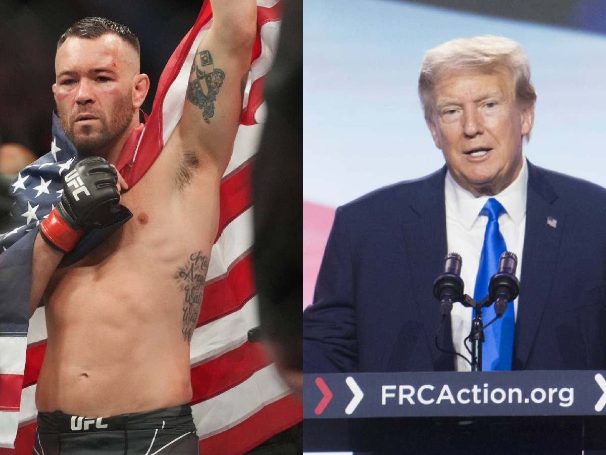 Colby Covington credits President Donald Trump for giving ‘dragon energy’ and vows to wrap belt around him after UFC 296