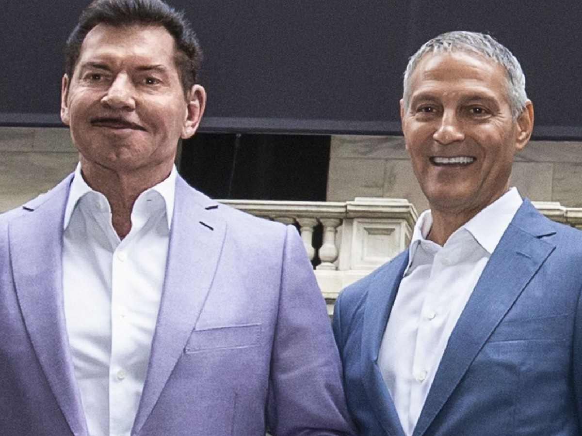 Vince McMahon and Ari Emanuel 