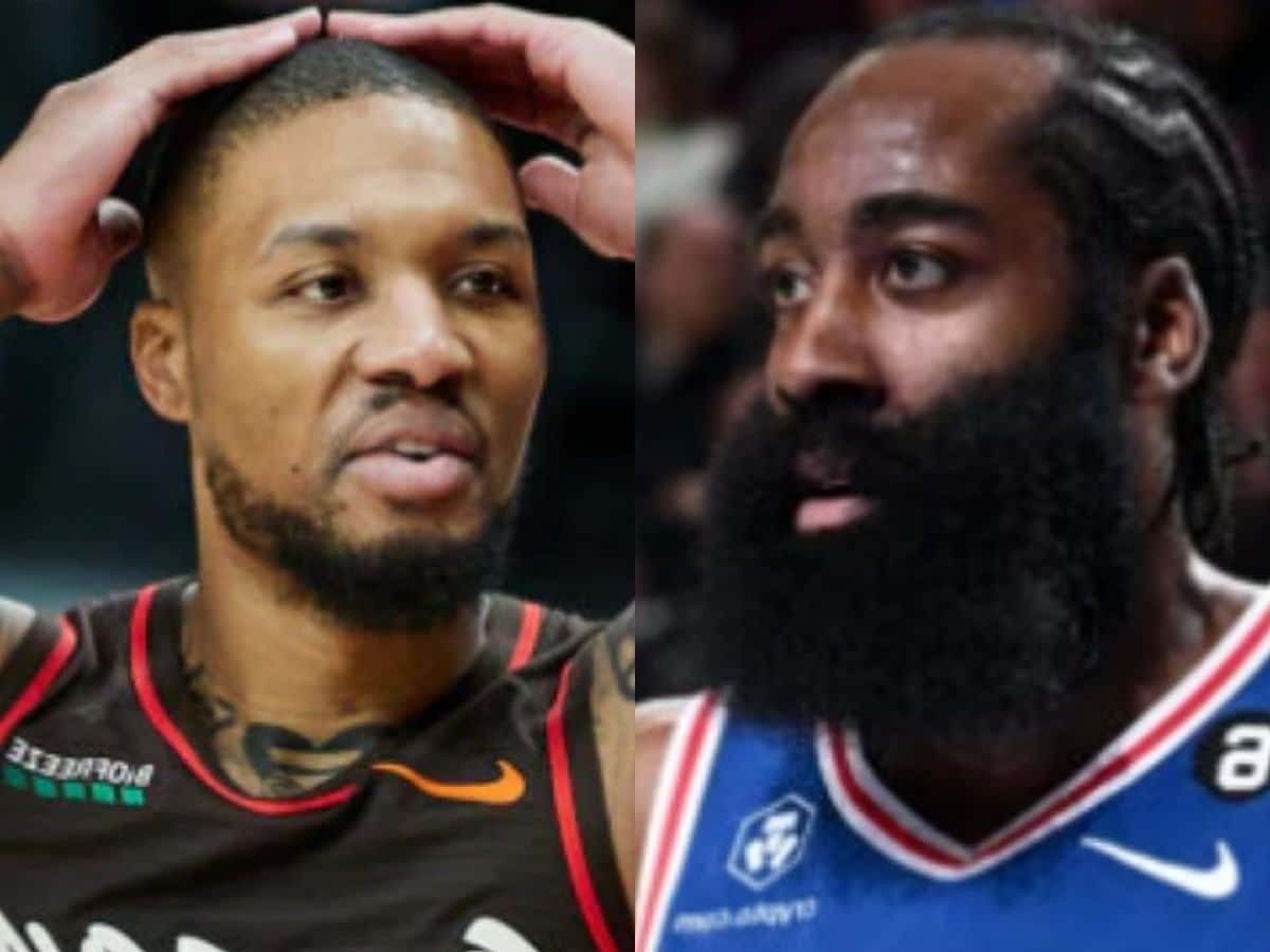 Damian Lillard and James Harden to swap places? SHOCKING report suggests Blazers and 76ers in talks about disgruntled superstars